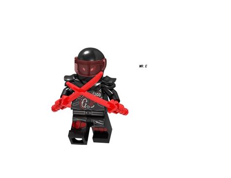 Mr E Maroon Ludzik Figurka Ninjago Klocki Lego 7941428473 Oficjalne