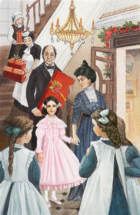 Иллюстрация Френсис Бернетт "Маленькая принцесса".