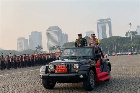 Polri TNI Pimpin Apel Gelar Pasukan Pengamanan KTT ASEAN Ke 43 19