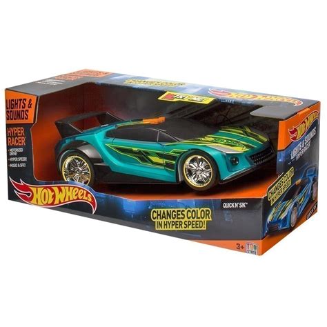 Hot Wheels Hyper Racer Lights Sounds Quick N Sik Online Toys Australia