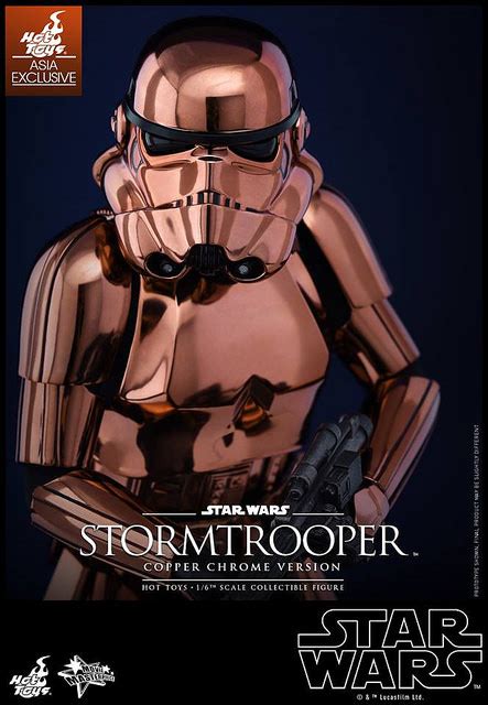 Hot Toys I T 聯名系列Stormtrooper Copper Chrome Version 1 6比例珍藏人偶