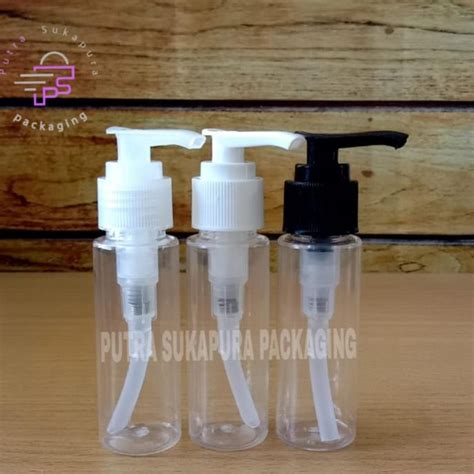 Jual JUAL MURAH Botol Pump 50ml Rf Natural Botol Plastik Pet 50ml Pump