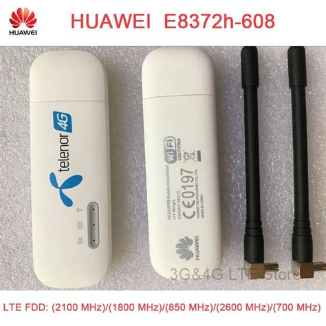 2pcs Antenna Unlocked New Huawei E8372 E8372h 608 4G LTE 150Mbps