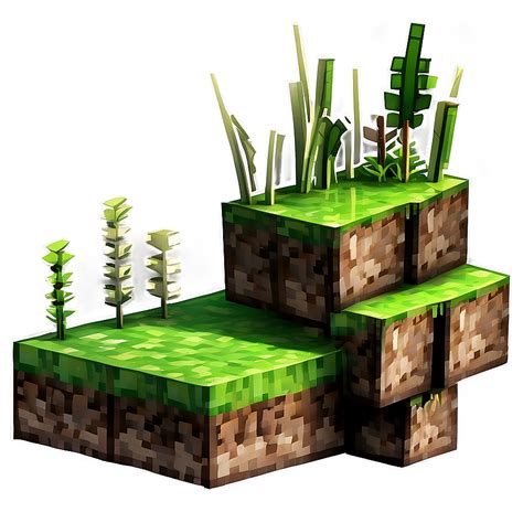 Download Side View Minecraft Grass Block Png Ihl92