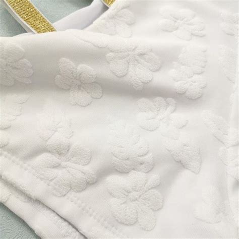 Two Piece Hollow Out Swimwear High Waist Bikini Set Power Day Sale