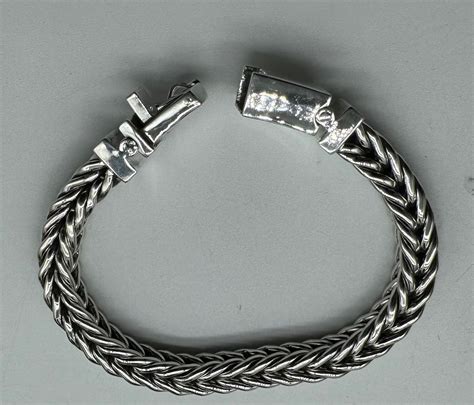 Sterling Silver Bali Bracelet Etsy