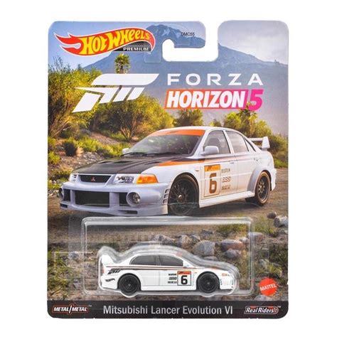 Hot Wheels Premium Forza Horizon Mitsubishi Lancer Evolution Shopee Malaysia