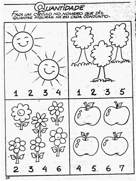 Atividades De Matemática Para Educação Infantil