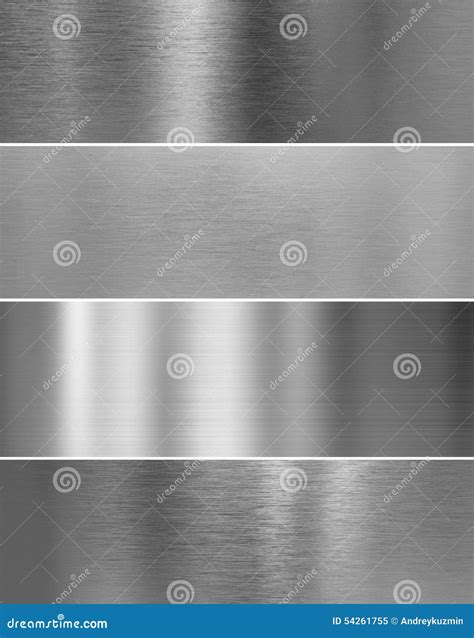 Textura De Acero De Plata De Alta Calidad Del Metal Imagen De Archivo