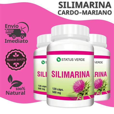 Silimarina Aumenta A Pressão Arterial - 3 Potes Silimarina Cardo Mariano - Kit 360 Cáps de 500mg | Shopee Brasil