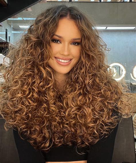 Cabelo Cacheado Loiro Mel Dourado
