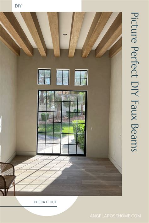 Faux wood beams – Artofit
