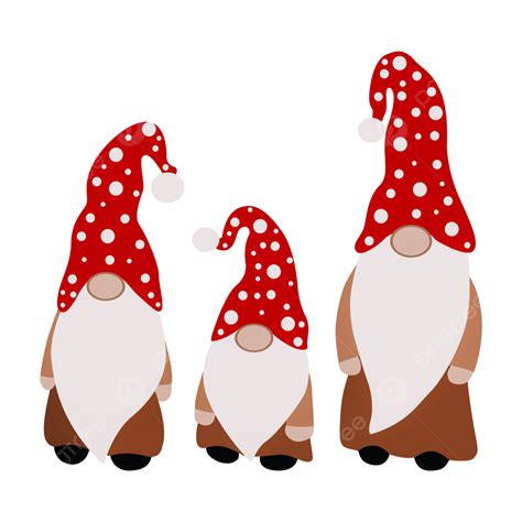 Christmas Gnome Png Picture Set Of Christmas Gnomes Set Christmas