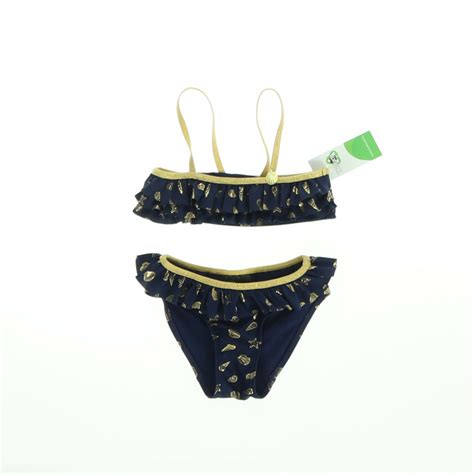 H M kék bikini Kislány ruházat Fürdőruhák Bikinik