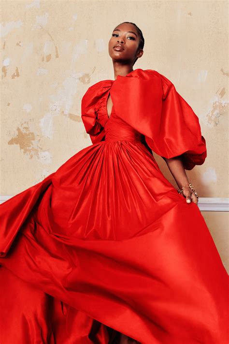 How To Style A Statement Carolina Herrera Dress British Vogue