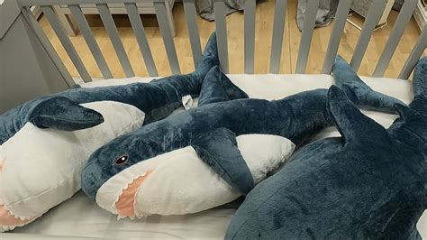 Ikea Blahaj Soft Toy Shark Closer Look Ikea Shop Shopping Review