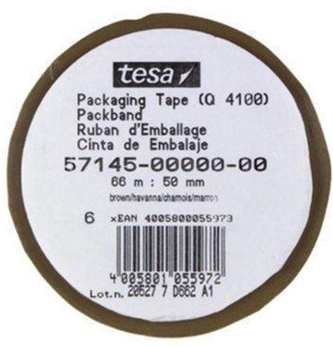 Tesa Verpakkingstape 66 M X 50 Mm Bol