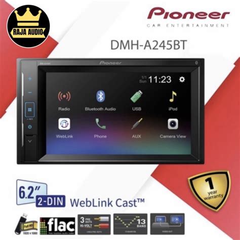 Jual Khusus Bulan Ini Pioneer Dmh A Bt Head Unit Double Din Dmh A