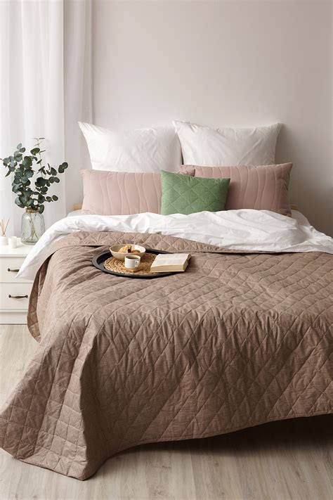 Покрывало поплин, 100% хлопок, Винтаж текстура 215*240 купить в ...