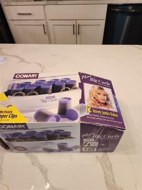 Conair Big Curls Hot Roller Set Preowned Tested Fully Functional Etsy