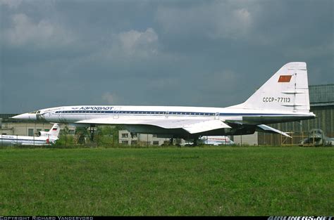 Tupolev Tu 144d Aeroflot Tupolev Aviation Photo 1740408