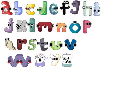 Remade Lowercase Alphabet Lore by ChristyDevian6574 on DeviantArt