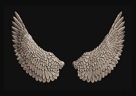 Wings Version 2 3d Model By Alexkovalev