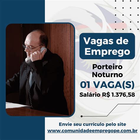 Salario De Porteiro Noturno - Salario De Um Porteiro Noturno - RETOEDU