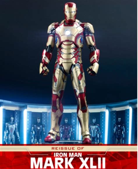 Mark XLII Deluxe Version QS008 Hot Toys TOYz Mô hình cao cấp mô hình chính hãng