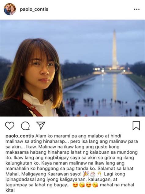 Paolo Contis Had The Sweetest Instagram Posts About Lj Reyes When They Were Still In Love