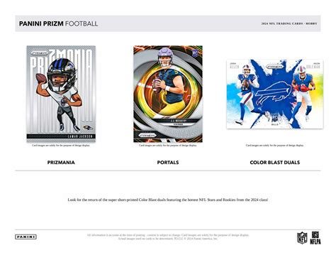 2024 Panini Prizm NFL Football Cards