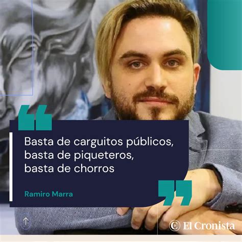 El Cronista on Twitter Ramiro Marra Basta de carguitos públicos