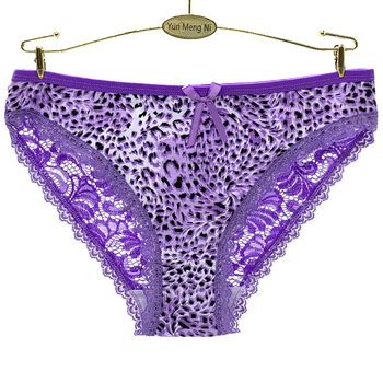 Lace Transparent Colorful Panties Women Sexy Lace Mature Underwear