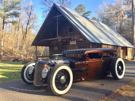 1930 Model A Ford Street Rat Hot Rod Sedan Chopped For Sale