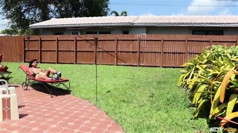 Big Ass Fucked On Sunbed