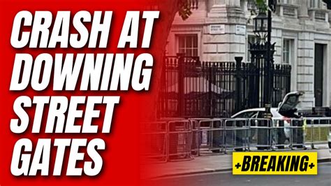 Car Crashes Into Downing Street Gates One Person Arrested Guido Fawkes