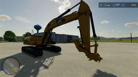 LS22 Cat 20 Ton Excavator Pack V1 0 0 0 Farming Simulator 22 Mod