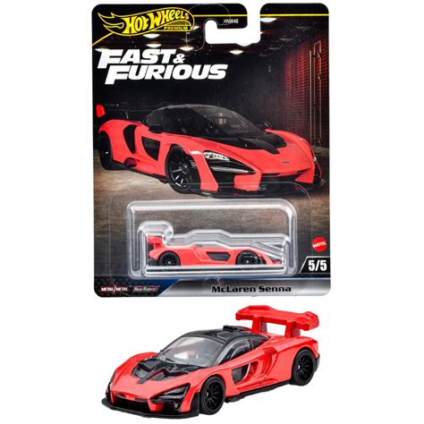 Mattel Hot Wheels Fast Furious Hnw Mclaren Senna Ozon