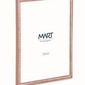 Porta Retrato 15x20 Rose Gold Em Metal 12526 Mart Leroy Merlin