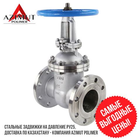 Задвижка ДУ-200 мм 30с64нж РУ-25 стальная фланцевая клиновая Flanged ...