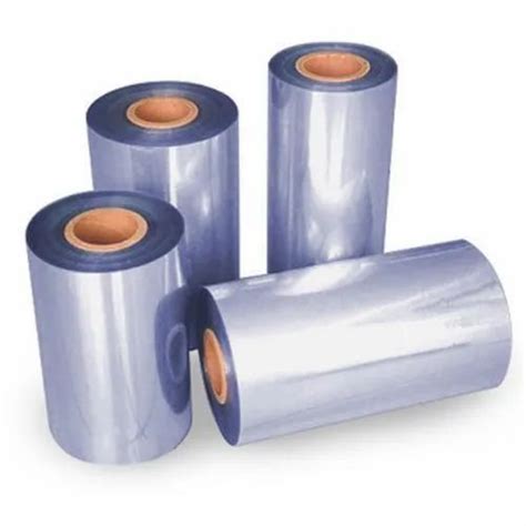 Transparent Plain PVC Shrink Films For Packaging Packaging Type Roll