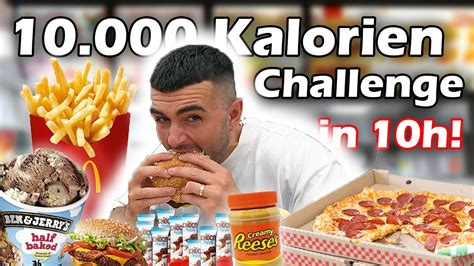 10 000 KALORIEN in 10 STUNDEN ESSEN Völlig unterschätzt YouTube