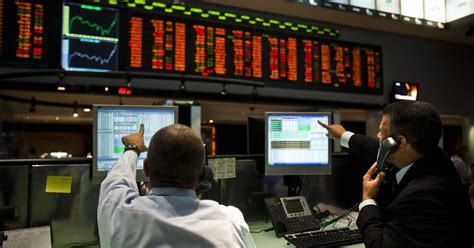 Mercado Financeiro Em Tempo Real Bovespa Bolsa Registra Alta