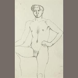 Vaughan Keith Nude With Hand On Hip Mutualart