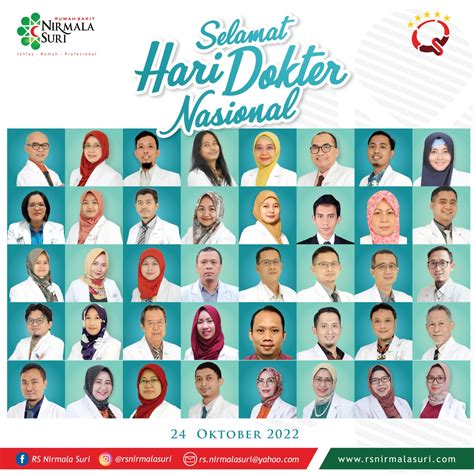 Selamat Hari Dokter Nasional Rumah Sakit Nirmala Suri