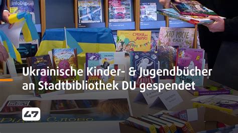 Studio Live Ukrainische Kinder Jugendb Cher An Stadtbibliothek