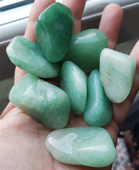 Large Green Aventurine Tumblestone Crystals Something Wiccan Ltd