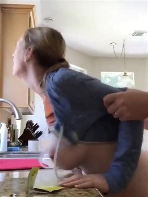 Fucking Big Tits Wife In The Kitchen