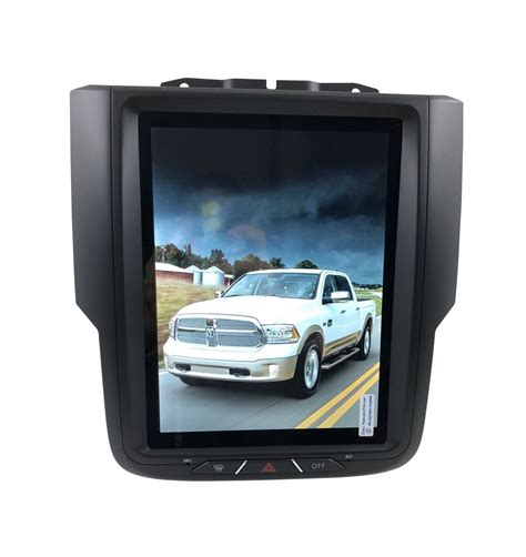 10 4 Android Car Gps Radio Tesla Style For Dodge Ram 1500 2500 3500 2013 2019 Ebay