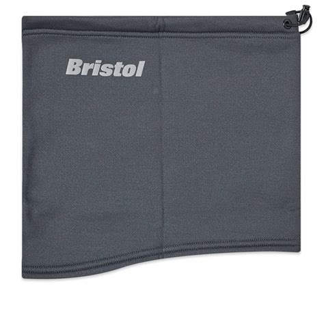 F C Real Bristol Polartec Fleece Neck Gaiter Grey END GB